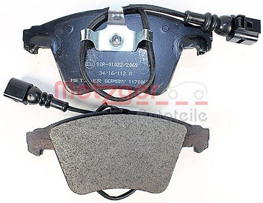 METZGER 1170068 Bremsbelagsatz, Scheibenbremse